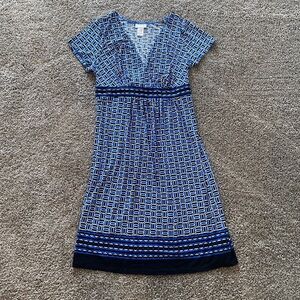 Maternity Blue Dress Size Small